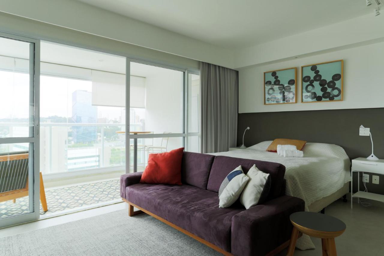 Апартаменты Studio Brooklin Premium Com Piscina Aquecida Сан-Пауло Экстерьер фото