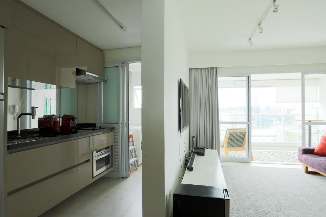 Апартаменты Studio Brooklin Premium Com Piscina Aquecida Сан-Пауло Экстерьер фото