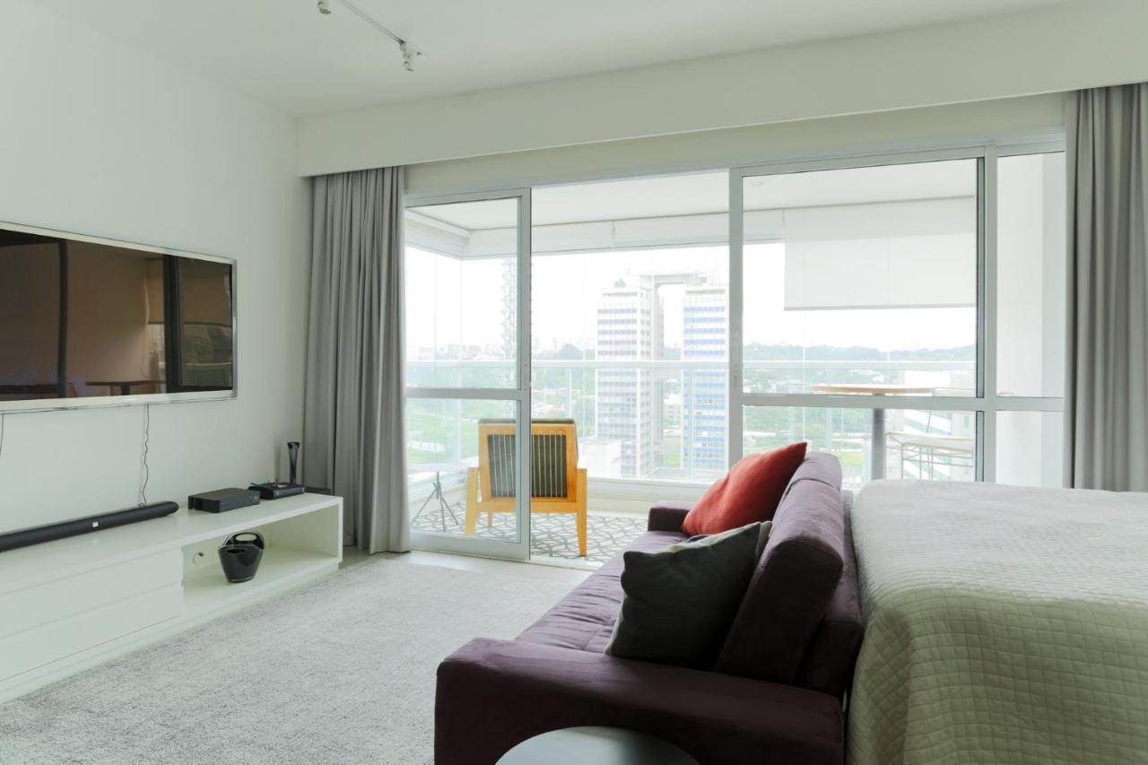 Апартаменты Studio Brooklin Premium Com Piscina Aquecida Сан-Пауло Экстерьер фото